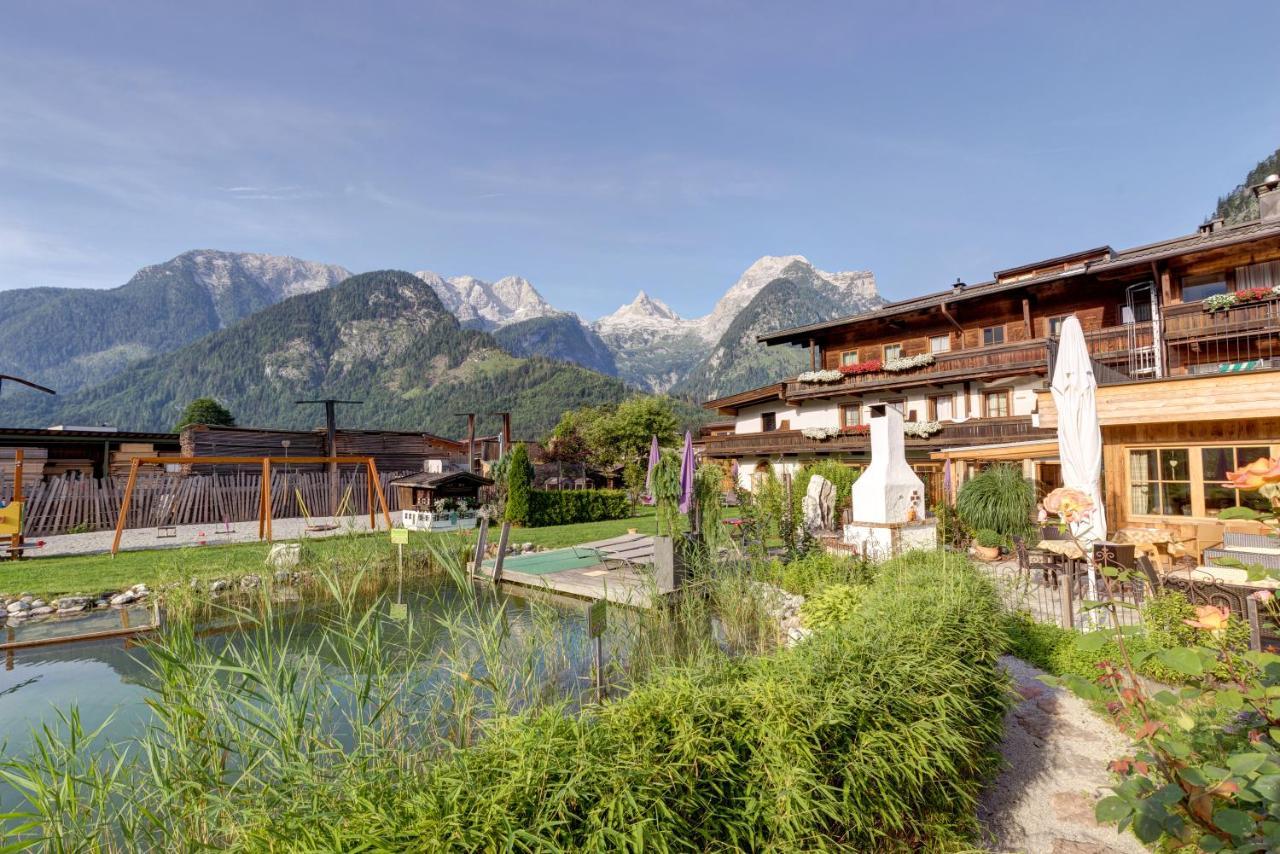 Familien- und Vitalhotel Mühlpointhof Lofer Exterior foto